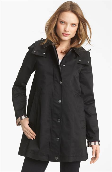 burberry rain jacket blue|burberry rain jackets women's.